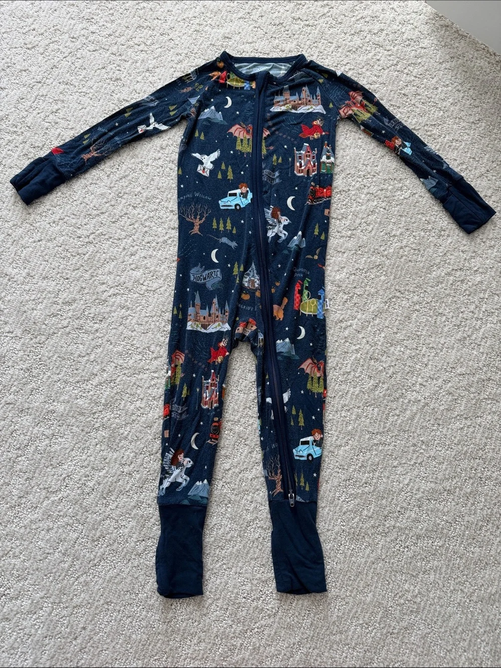 Little Sleepies Harry Potter Evening at Hogwarts Zippy